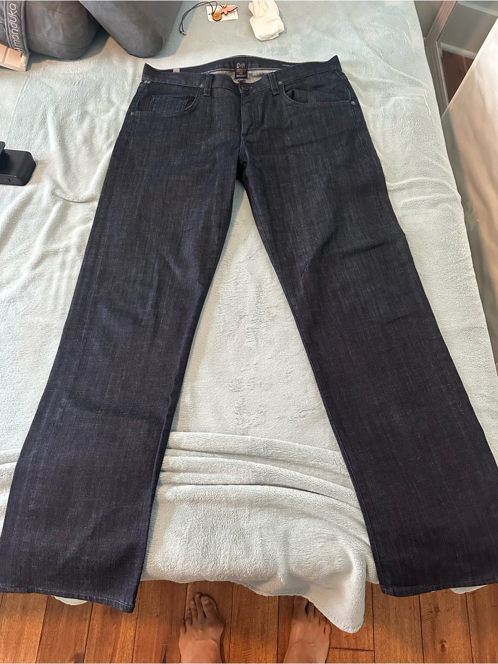 Citizens Of Humanity Dark Indigo Straight Leg Jeans